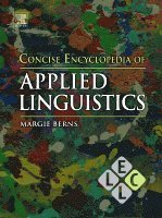 Margie Berns - Concise Encyclopedia of Applied Linguistics, Inbunden