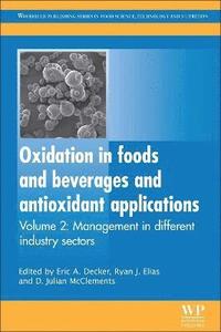 bokomslag Oxidation in Foods and Beverages and Antioxidant Applications