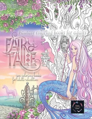 Happy Arts Coloring - Fairy tale fantasy coloring books for adults, Häftad