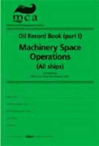 bokomslag Oil Record Book - Machinery Space Operations - All Ships