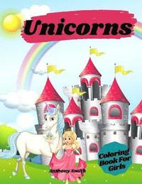 bokomslag Unicorns Coloring Book For Girls