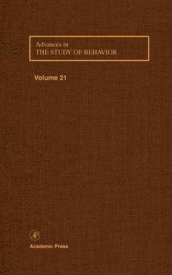 Advances in the Study of Behavior 1