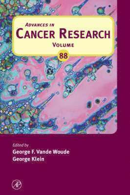 George F. Vande Woude - Advances in Cancer Research, Inbunden