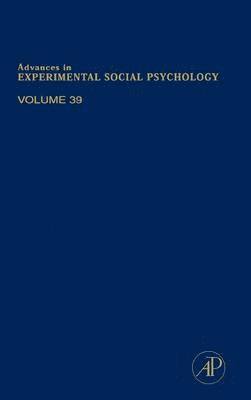 bokomslag Advances in Experimental Social Psychology