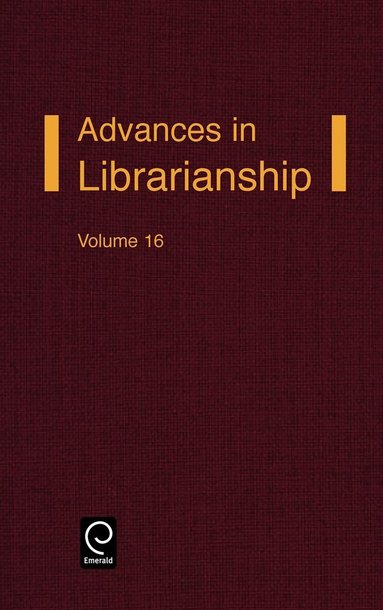 Irene P. Godden - Advances in Librarianship, Inbunden