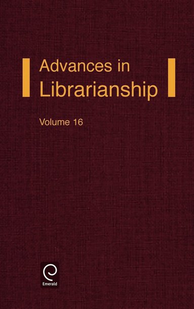 bokomslag Advances in Librarianship