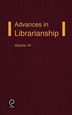 Irene P. Godden - Advances in Librarianship, Inbunden