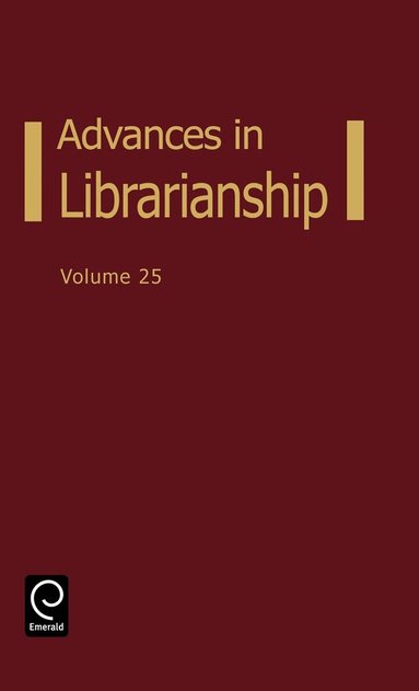 Frederick C. Lynden - Advances in Librarianship, Inbunden