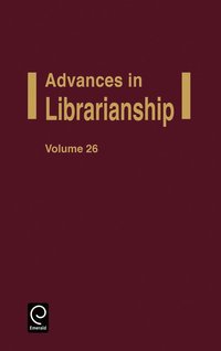 bokomslag Advances in Librarianship