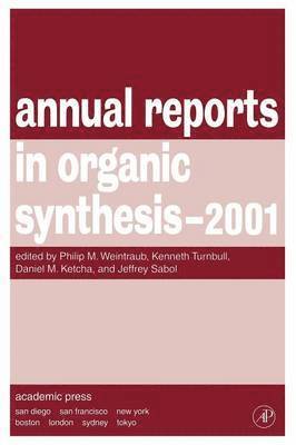 bokomslag Annual Reports in Organic Synthesis 2001