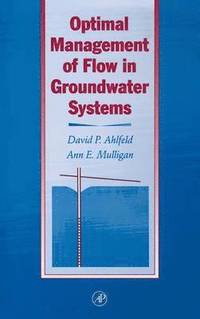 bokomslag Optimal Management of Flow in Groundwater Systems