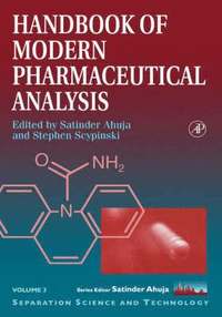 bokomslag Handbook of Modern Pharmaceutical Analysis