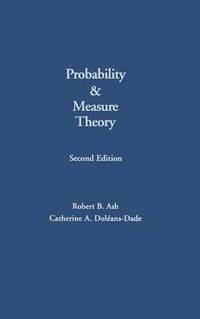 bokomslag Probability and Measure Theory