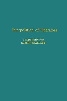 bokomslag Interpolation of Operators