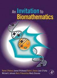 bokomslag An Invitation to Biomathematics