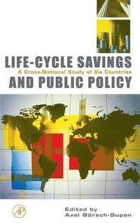 bokomslag Life-Cycle Savings and Public Policy