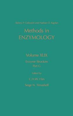 bokomslag Enzyme Structure, Part G