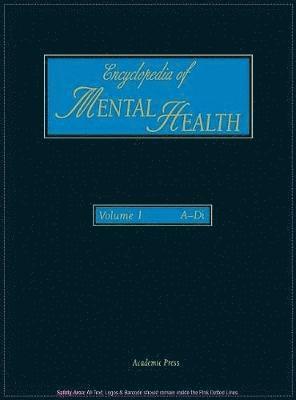 bokomslag Encyclopedia of Mental Health, Volume 1