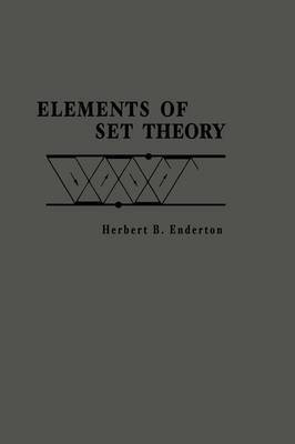 bokomslag Elements of Set Theory