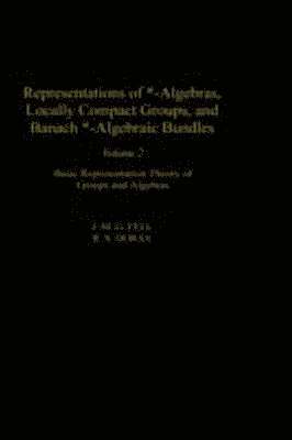 bokomslag Representations of *-Algebras, Locally Compact Groups, and Banach *-Algebraic Bundles