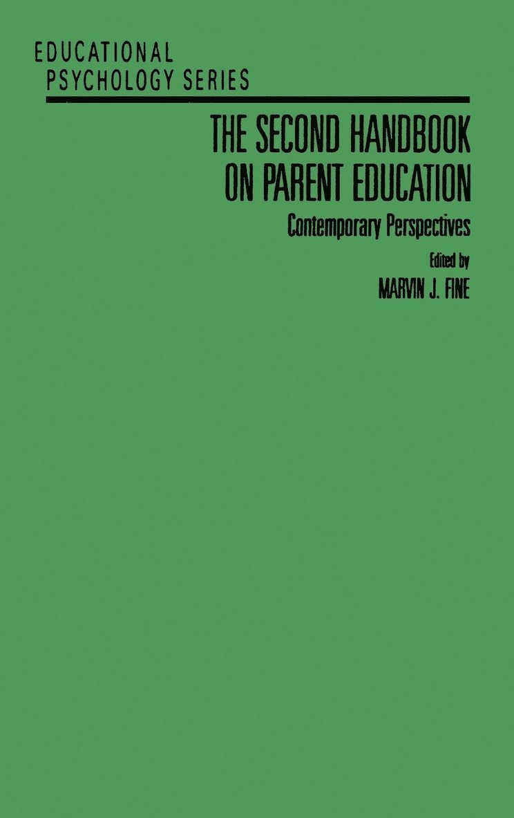 The Second Handbook on Parent Education 1