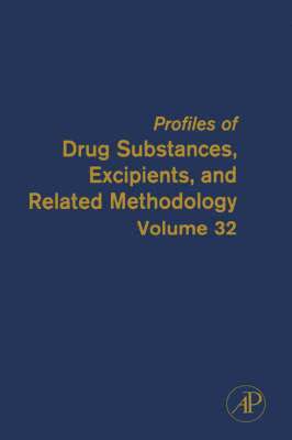 bokomslag Profiles of Drug Substances, Excipients and Related Methodology