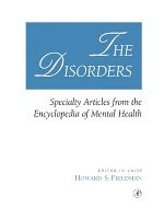 Howard S. Friedman, USA) Friedman, Howard S. (University of California, Riverside, CA - Disorders, Häftad