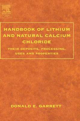 bokomslag Handbook of Lithium and Natural Calcium Chloride