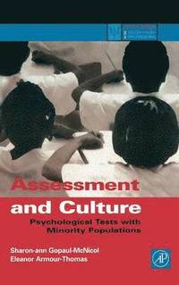 bokomslag Assessment and Culture