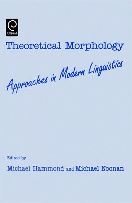 bokomslag Theoretical Morphology: Approaches in Modern Linguistics