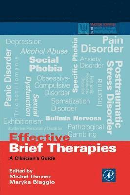 Michel Hersen, Maryka Biaggio - Effective Brief Therapies, Häftad