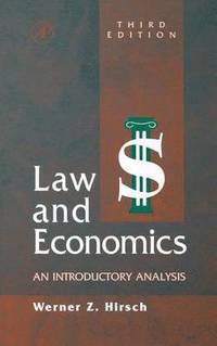 bokomslag Law and Economics