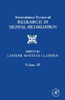 Adams, Laraine Masters Glidden - International Review of Research in Mental Retardation, Inbunden