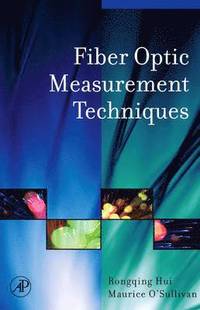 bokomslag Fiber Optic Measurement Techniques