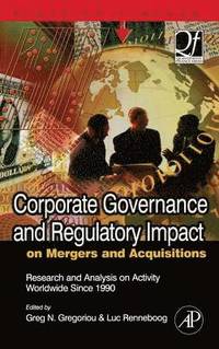 bokomslag Corporate Governance and Regulatory Impact on Mergers and Acquisitions