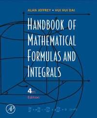 bokomslag Handbook of Mathematical Formulas and Integrals