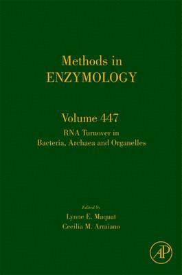 bokomslag RNA Turnover in Bacteria, Archaea and Organelles