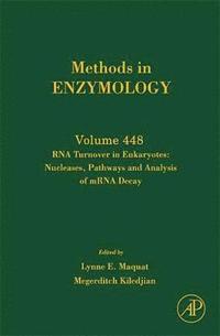 bokomslag RNA Turnover in Eukaryotes: Nucleases, Pathways and Analysis of mRNA Decay