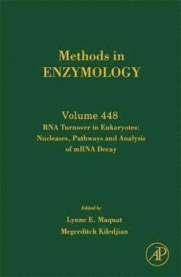 bokomslag RNA Turnover in Eukaryotes: Nucleases, Pathways and Analysis of mRNA Decay