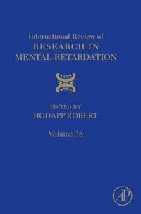 bokomslag International Review of Research in Mental Retardation