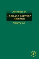 Advances in Food and Nutrition Research, Inbunden