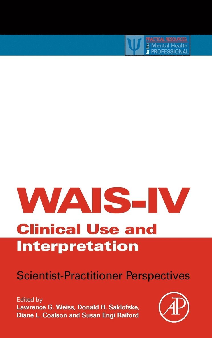WAIS-IV Clinical Use and Interpretation 1