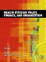 bokomslag Health Systems Policy, Finance, and Organization