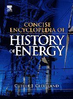Cutler J. Cleveland - Concise Encyclopedia of the History of Energy, Inbunden