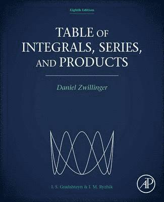 Table of Integrals, Series, and Products 1