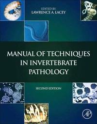 bokomslag Manual of Techniques in Invertebrate Pathology