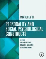 Gregory J. Boyle, Donald H. Saklofske, Gerald Matthews - Measures of Personality and Social Psychological Constructs, Häftad