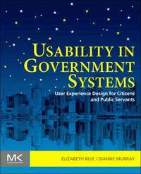 bokomslag Usability in Government Systems