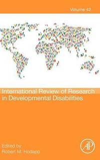 bokomslag International Review of Research in Developmental Disabilities