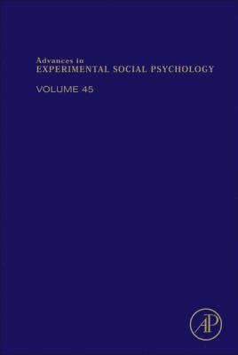 bokomslag Advances in Experimental Social Psychology